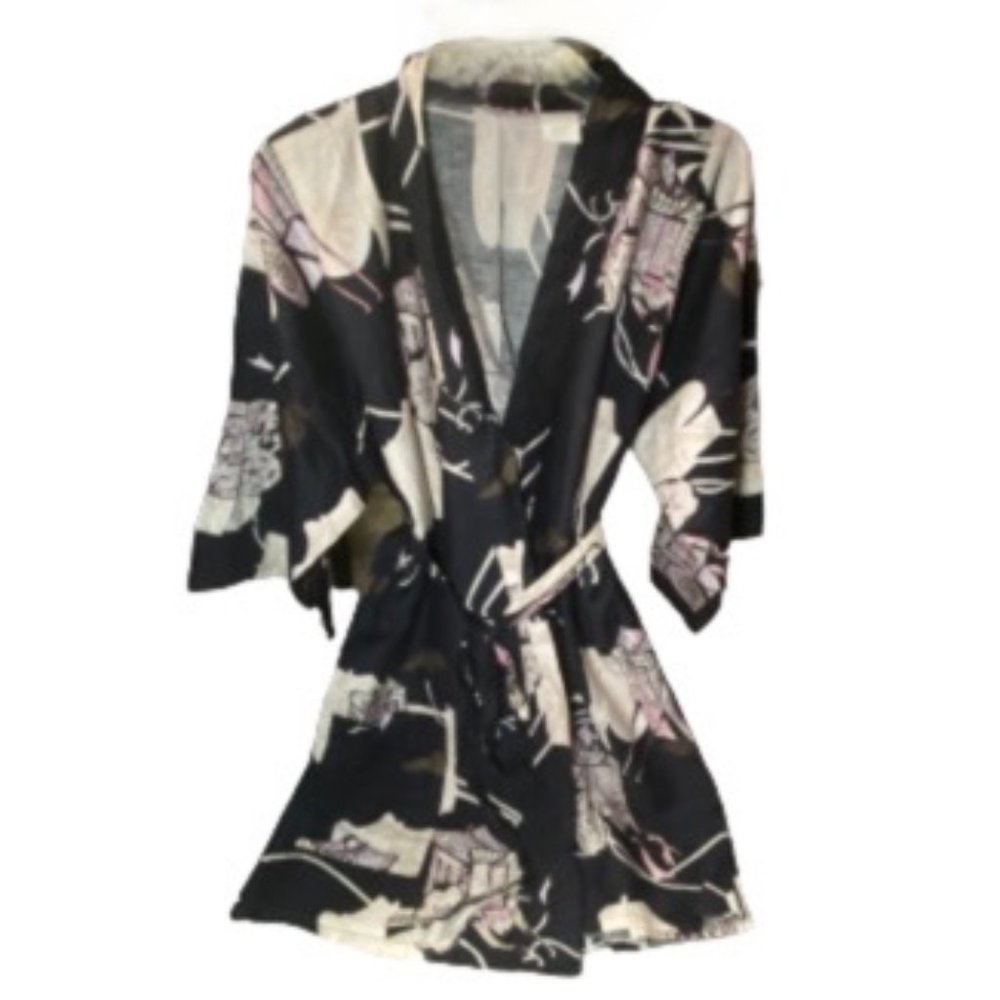 🎈VTG Marukyo Unisex Short Kimono Robe - Picture 1 of 3